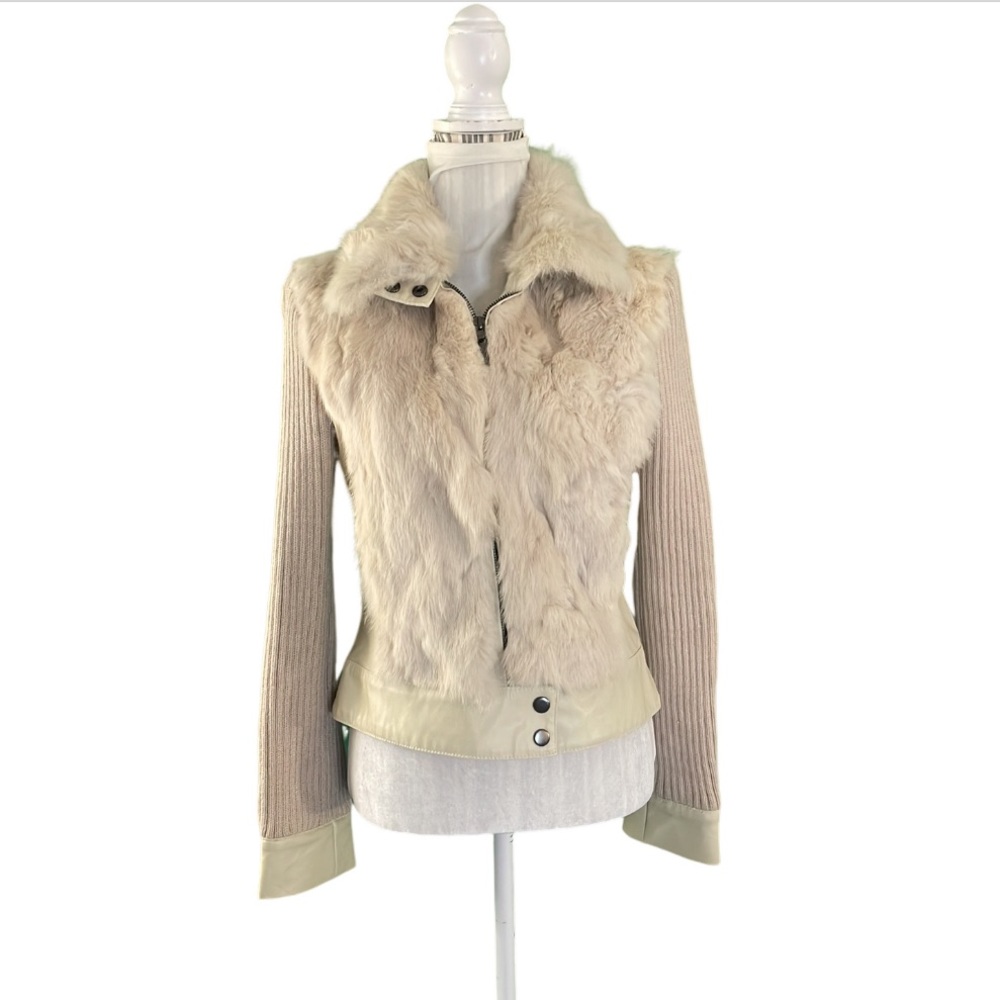 Gorgeous 100% Genuine Rabbit Fur & Blend Jacket!